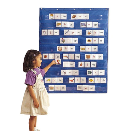 Learning Resources Standard Pocket Chart Education school tools Calendar Chart Autism Learning Materials Kids for Home Classroom