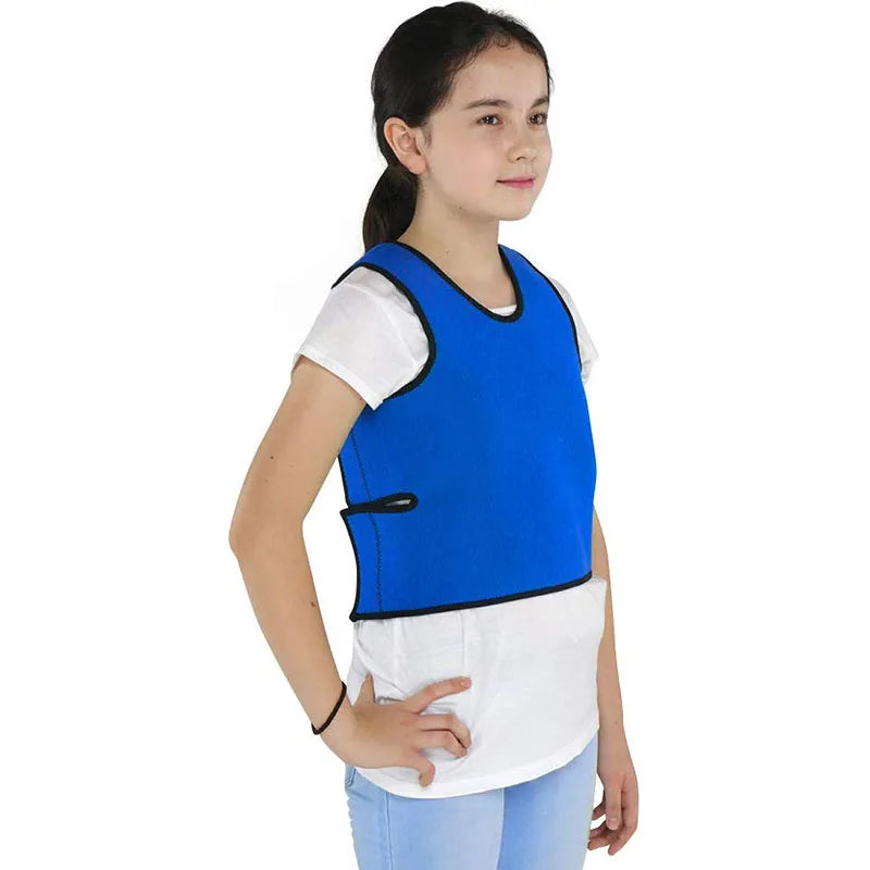 Sensory Compression Vest, Low Pressure Comfort Against Autism, Hyperactivity, Mood Disorder, For Children, Adolescents And Child