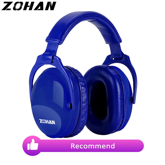 ZOHAN Kids Earmuffs Safety Noise Reduction Ear Defenders Earmuff For Autism Children Hearing Sensory Issues Protective Earmuff
