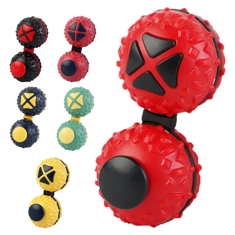 2 In 1 Decompression Ball Fidget Toys For Adults Stress Relief Sensory Toy Hand Rotating Massage Ball Autism Antistress Toy