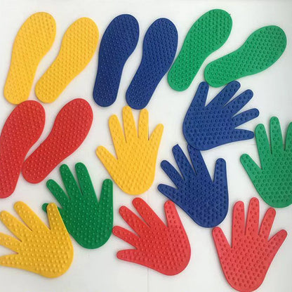 4Pair Hand Feet Sensory Toys Children Fun Sports Games Crawling And Jump Activity For Kids Kinder Spiele Giochi Per Bambini