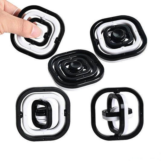 3D Flip Finger Spinner Fingertip GyroToys Infinite flipping Autism Stress Relief ADHD Childre Child Adult Sensory Gifts