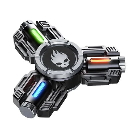 Fidget Toys Metal Hand Spinner Desk EDC Gyro Luminous Gyro scope Stress ADHD Relief Creative Toys for Men Adults Kids Antiestres