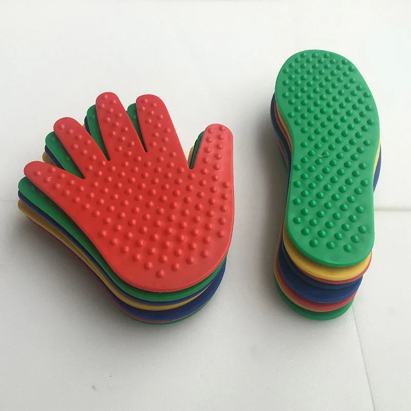 4Pair Hand Feet Sensory Toys Children Fun Sports Games Crawling And Jump Activity For Kids Kinder Spiele Giochi Per Bambini