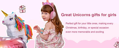 ZOHAN Ear Protectors Kids Earmuffs Safety Unicorn Cartoon Hearing Protection Child anti noise earmuff for Autism Toddler