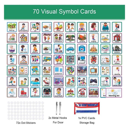 Visual Schedule for Kids Daily Schedule for Kids Autism and ADHD Friendly