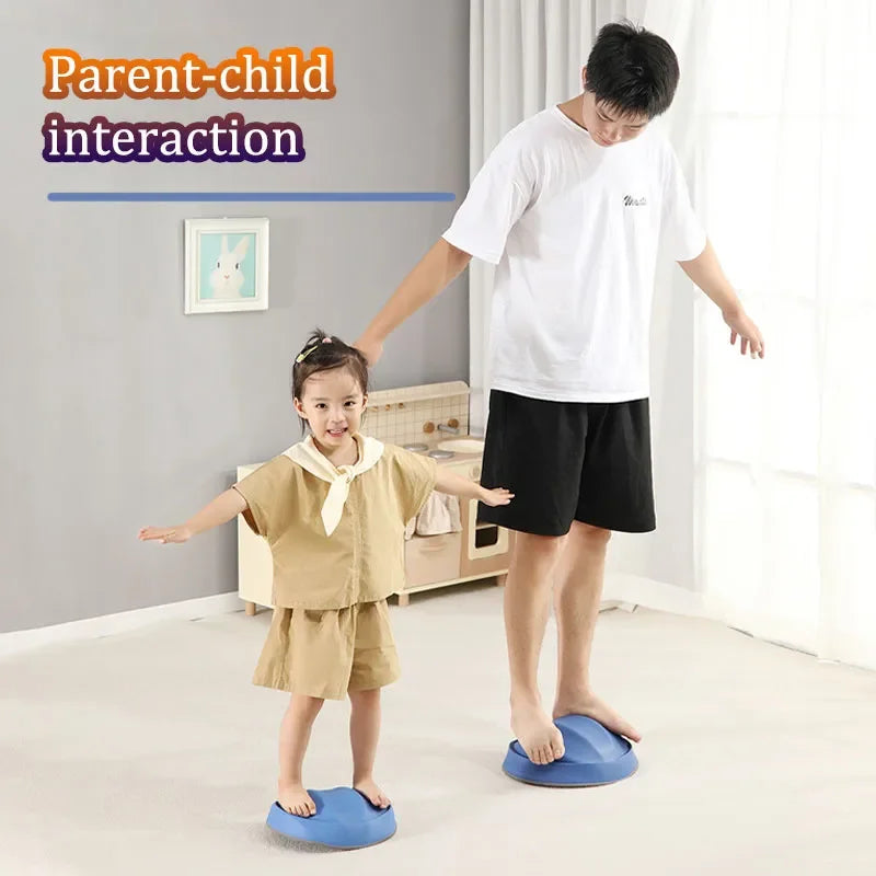 Children Balance Stepping Stones Toy Foot Tactile Sensory Integration Training Parish Party Game Autism Kids Outdoor Social Game