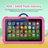 New Cartoon Pattern Kids Tablet 7 Inch Quad Core 4GB RAM 64GB ROM Android Learning Education Games Tablets Children's Gifts - Image 3