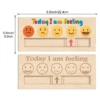 ﻿ 'Today I Am Feeling' Wooden Sign, Emotion Sign, Early Learning Emotion Sign, Nonverbal Autism Sign for Therapy - Image 2