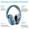 K40 Kids Ear Protection Noise Cancelling Earmuff, SNR 27dB Hearing Protection with Portable Case for Autism,Children,Toddler - Image 3